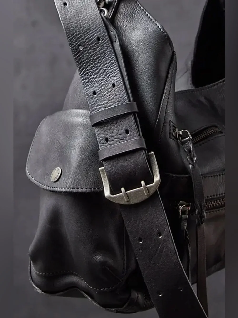 Free People We The Free Ledger Leather Bag - Picture 5 of 15